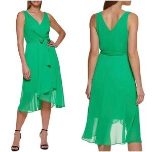 Dkny • sheer sleeveless dress